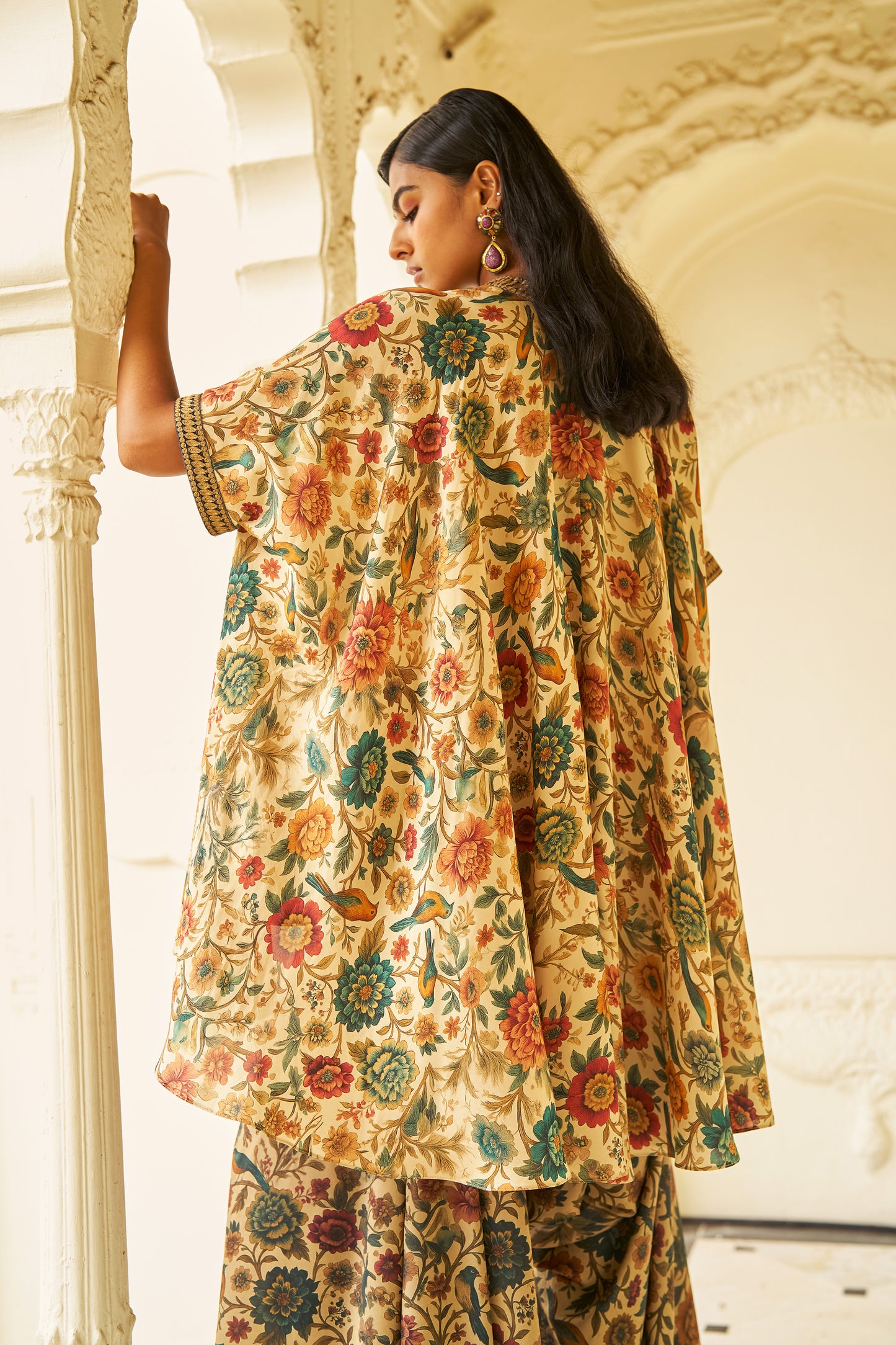 DORI EMBROIDERED PRINTED SET