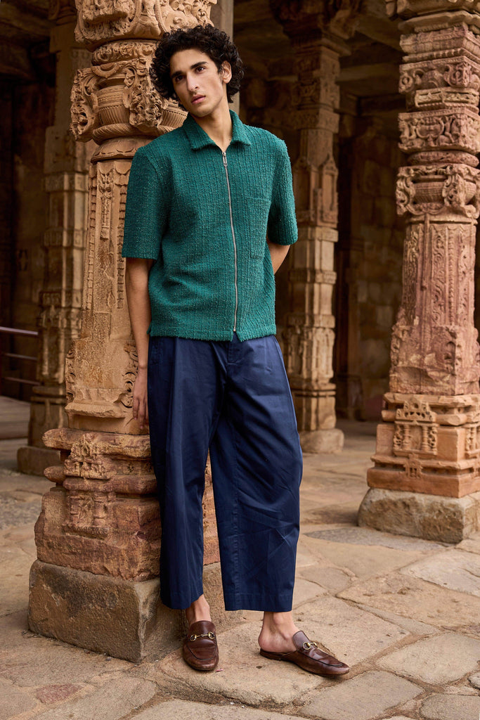 TEXTURED KNIT HALF SLEEVE - dash and dot dash and dot