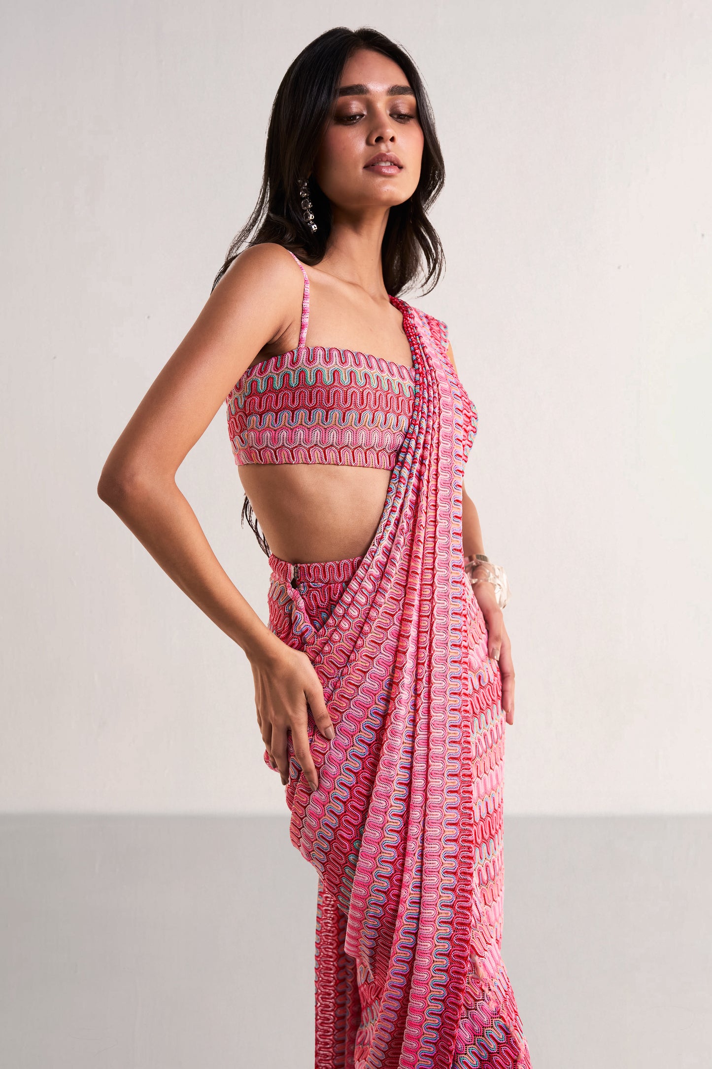 CROCHET KNIT BANDEAU BRALETTE