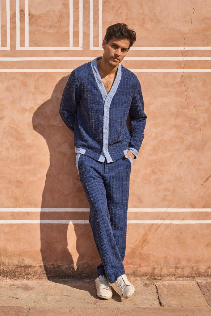 KNITTED STRAIGHT PANT - dash and dot dash and dot