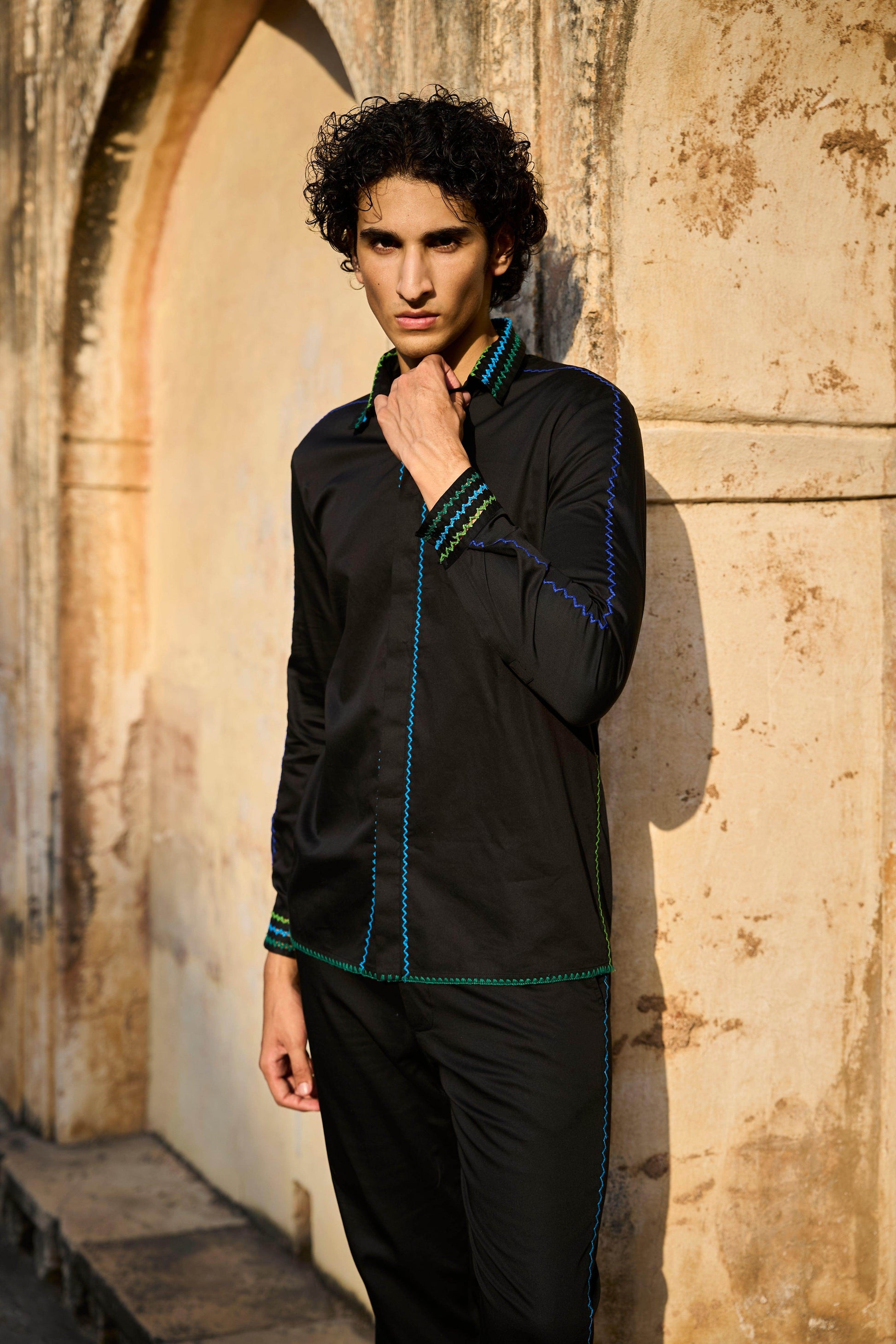 ZIG ZAG STITCH SET - dash and dot