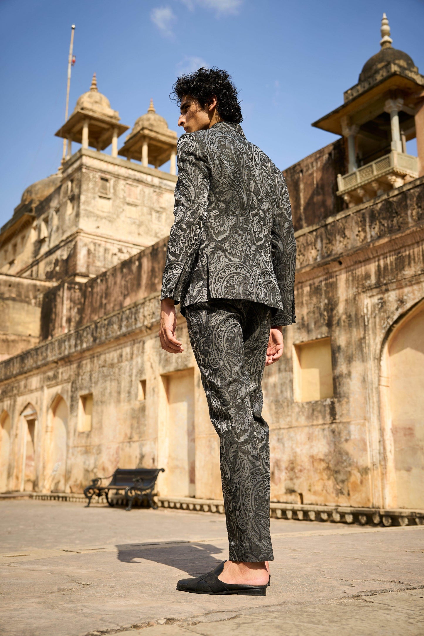 PAISLEY SUIT AND SHIRT - dash and dot