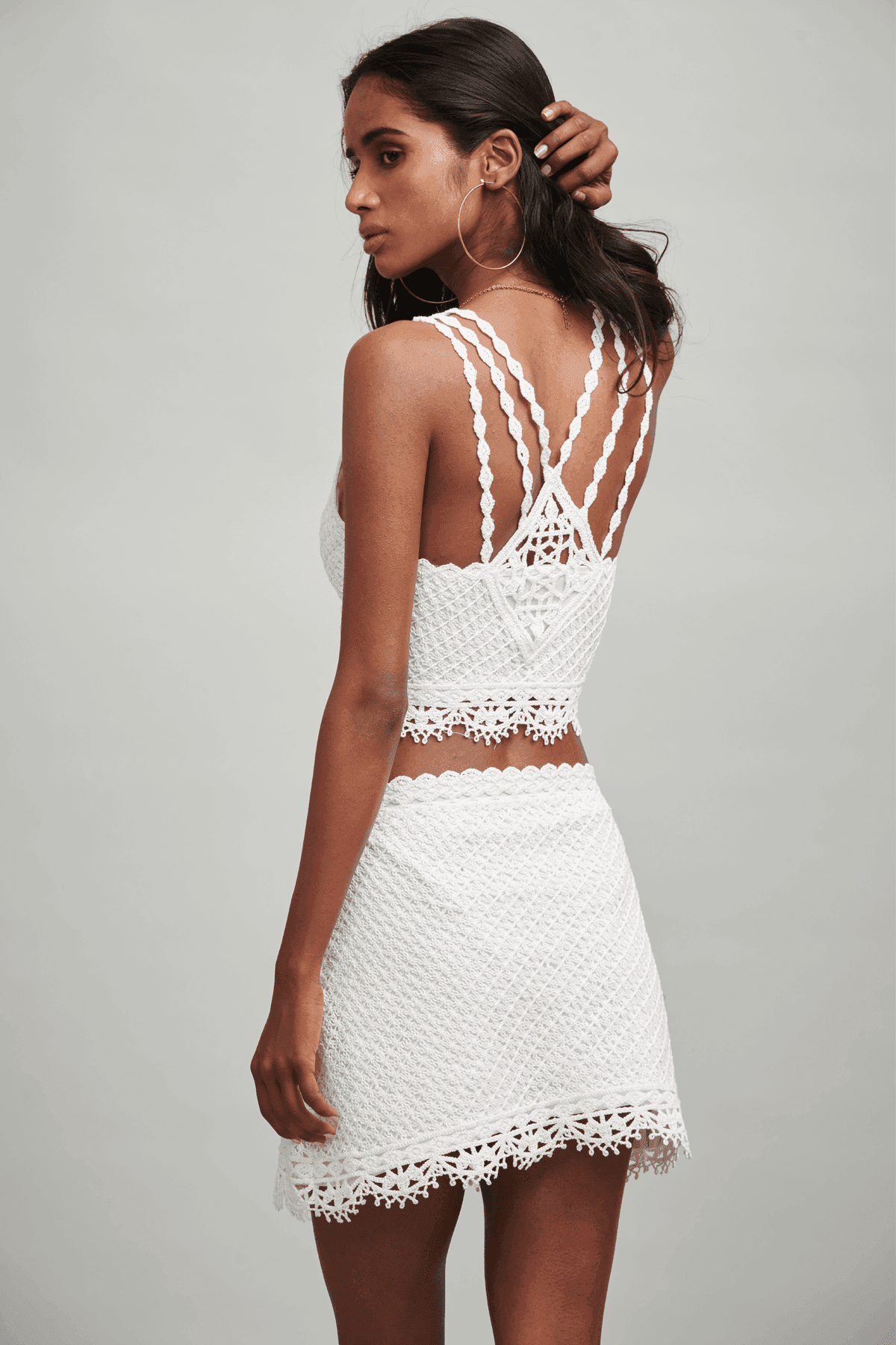 CROCHET CROP TOP - dash and dot
