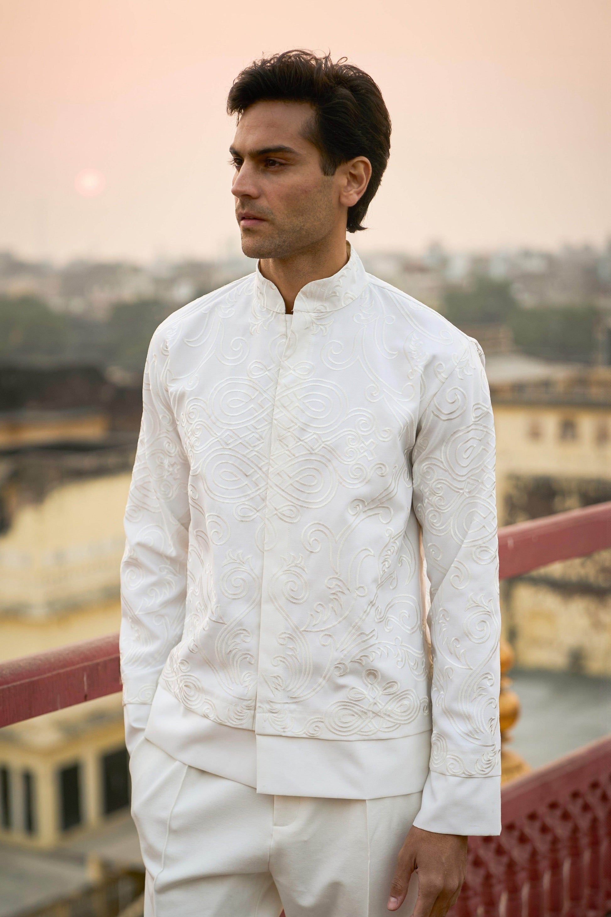 CORD EMBROIDERED SHIRT - dash and dot