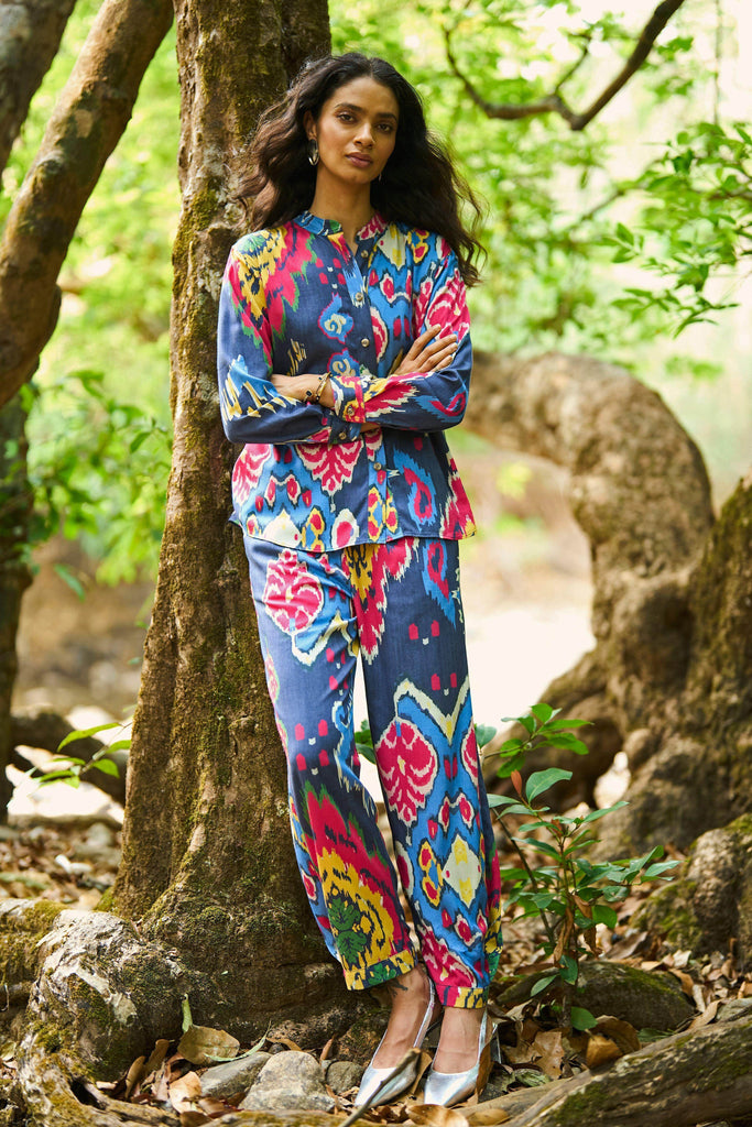 IKAT PRINT PANT - dash and dot dash and dot