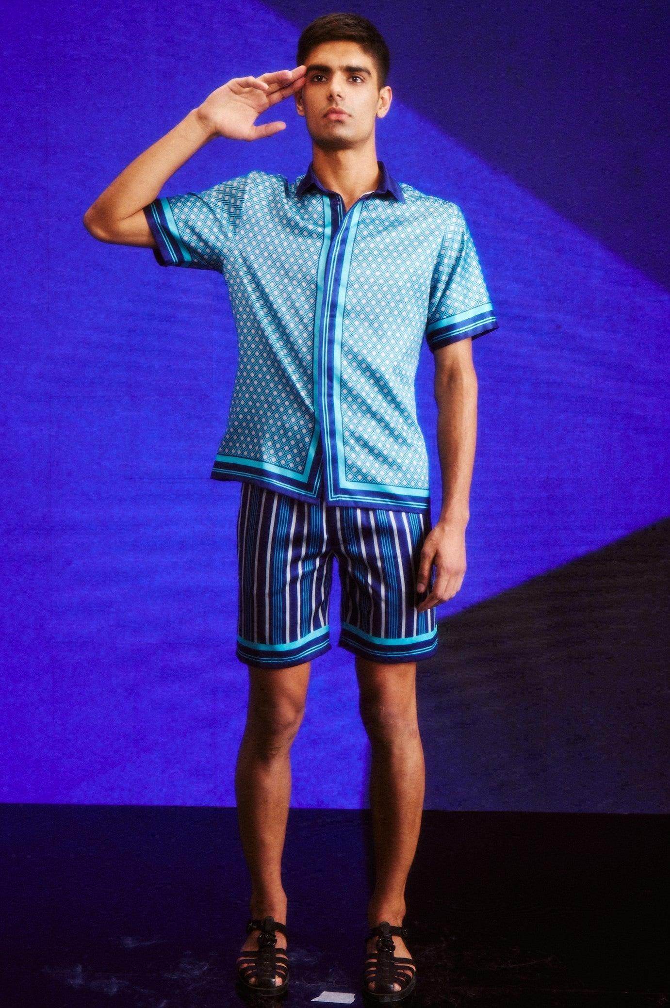 BORDER & STRIPE PRINT SET - dash and dot