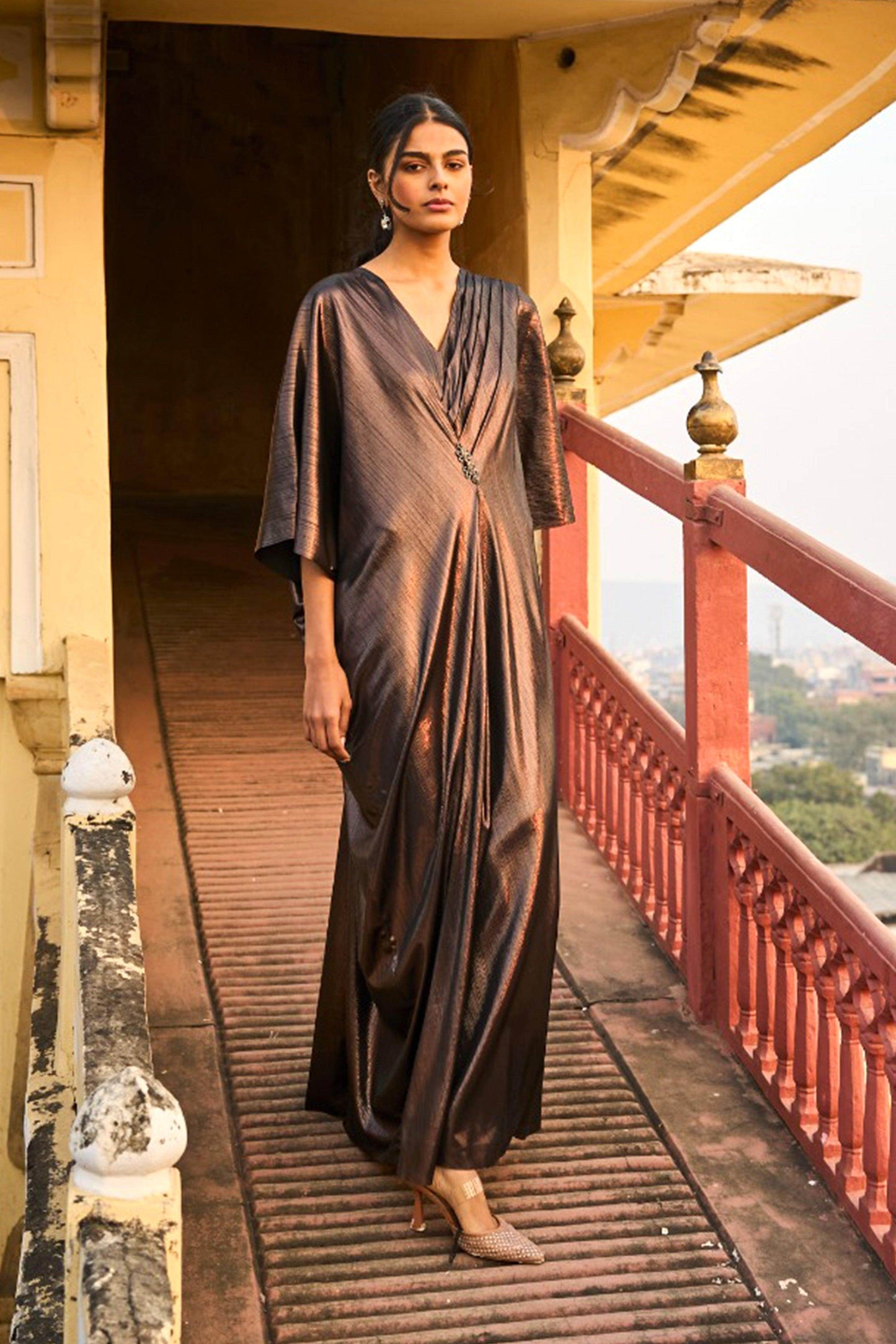 SARI DRAPE KAFTAN - dash and dot