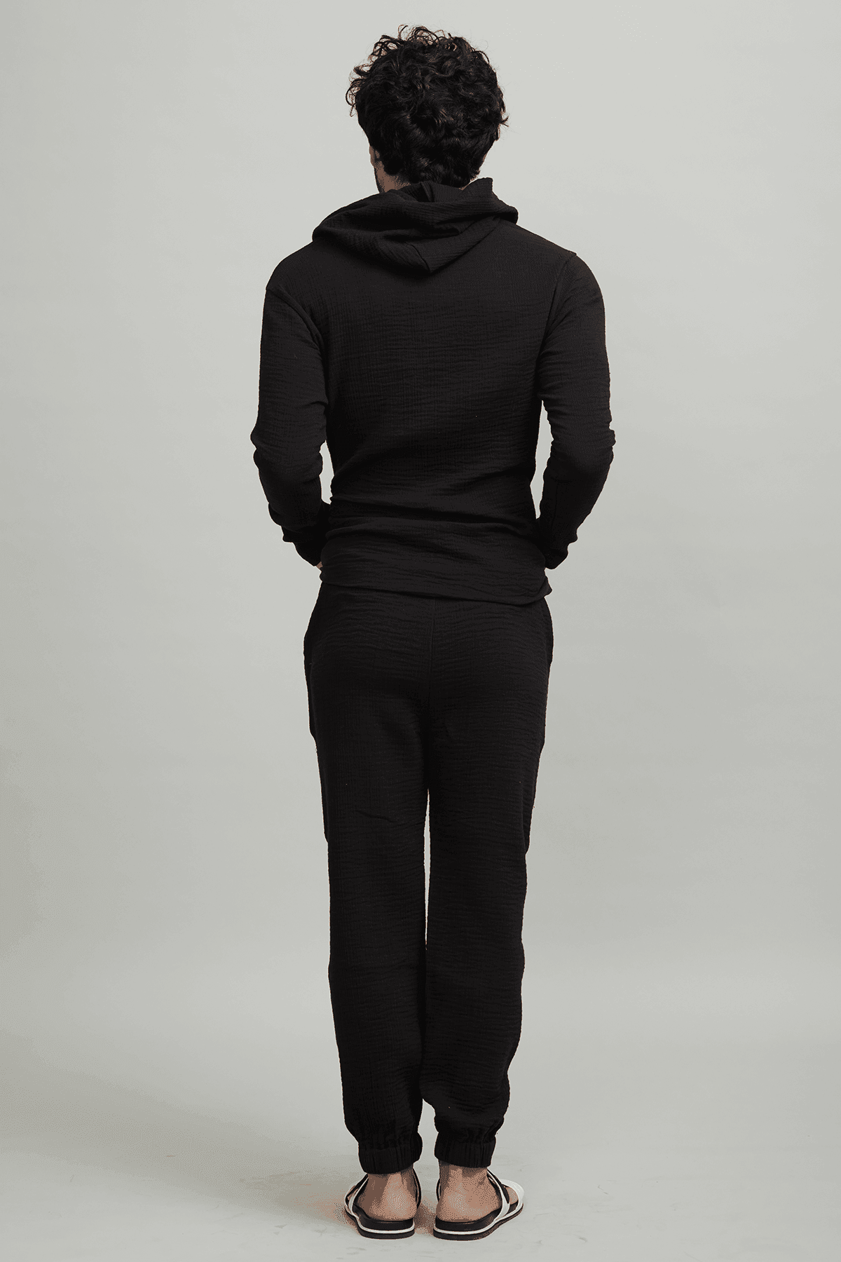 CRINKLE COTTON COORD SET - dash and dot