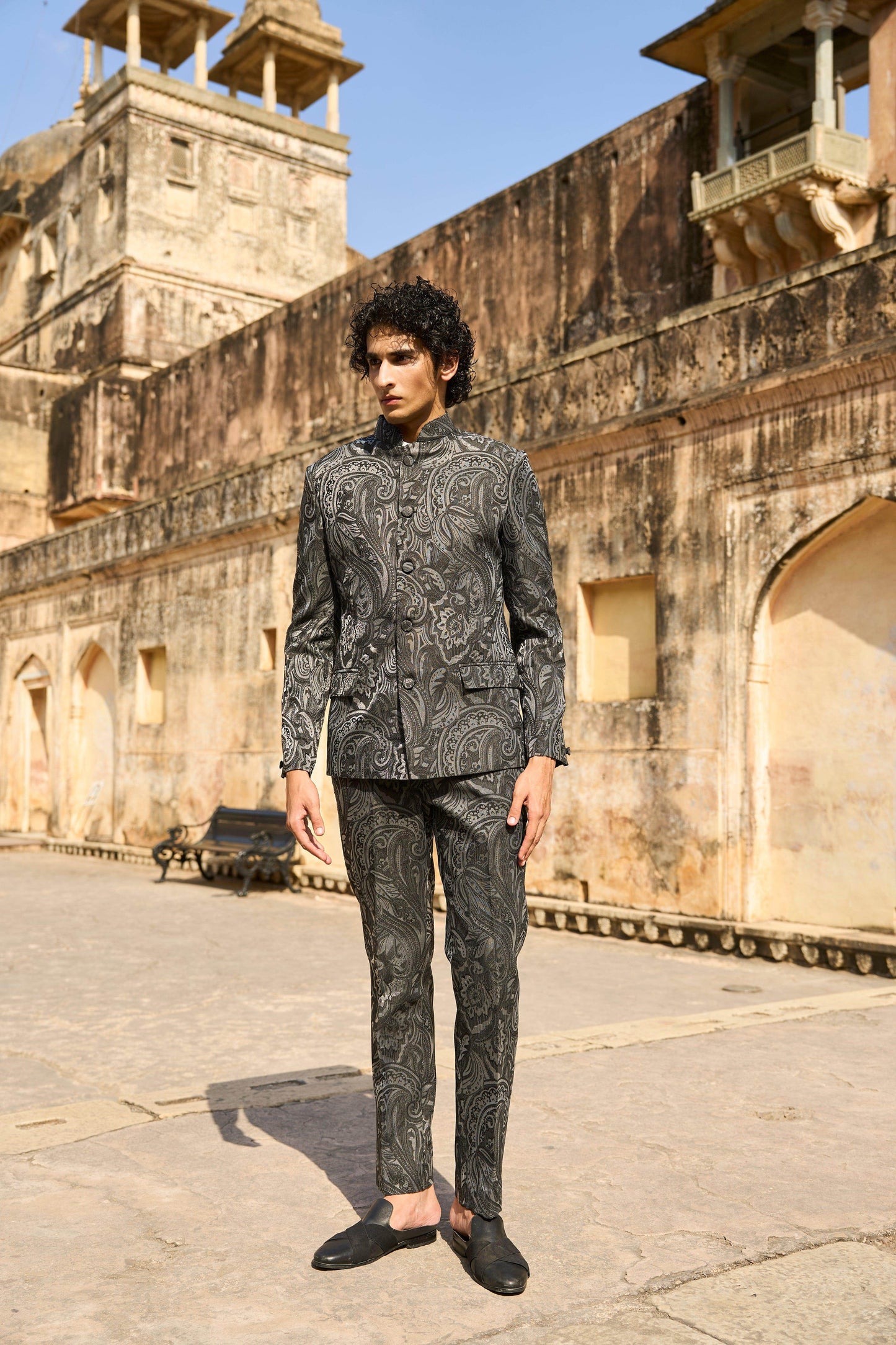 PAISLEY SUIT - dash and dot