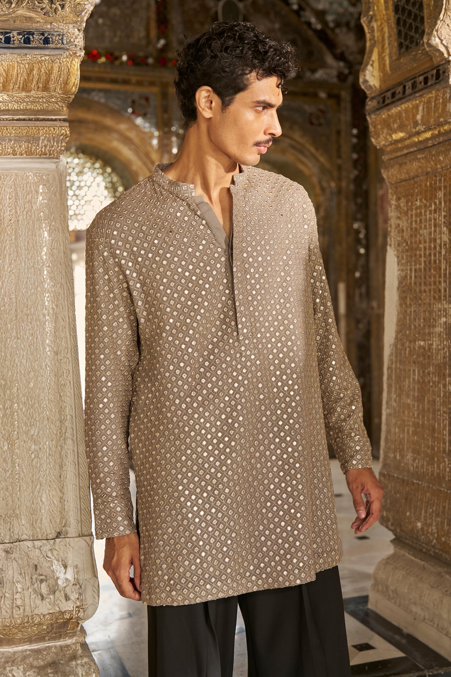 MIRRORWORK KURTA SHIRT