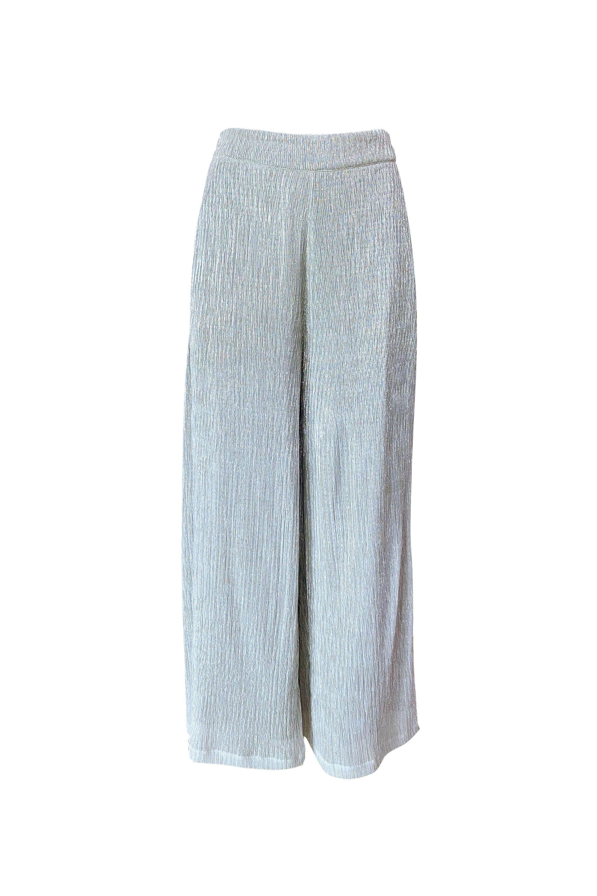 LAMÉ DRAPED SCARF SET - dash and dot