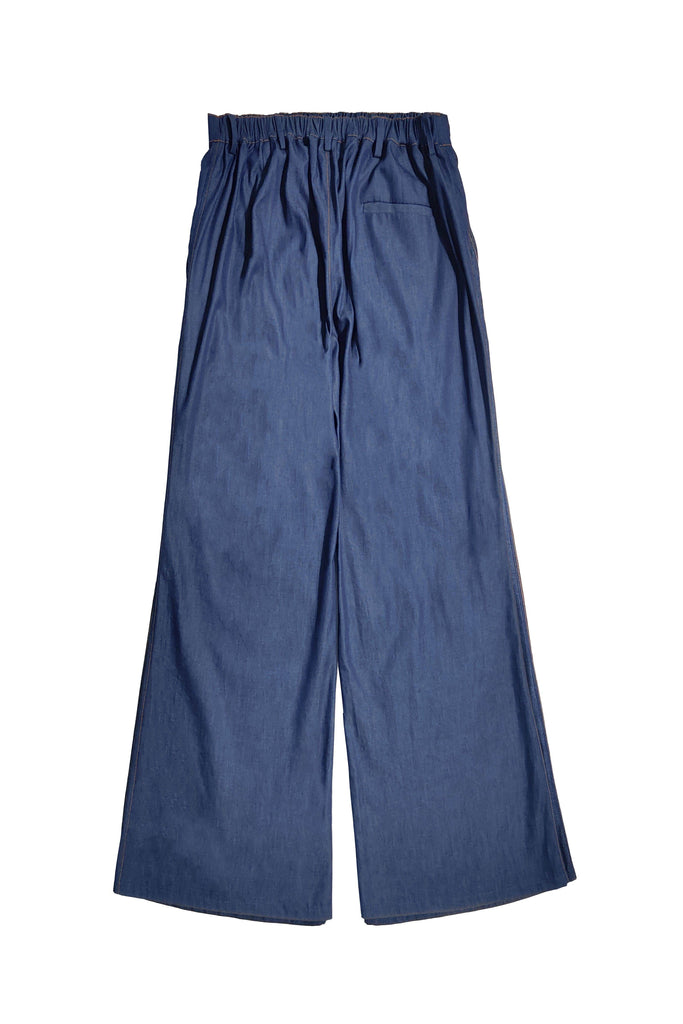 WIDE LEG DENIM PANTS - dash and dot dash and dot