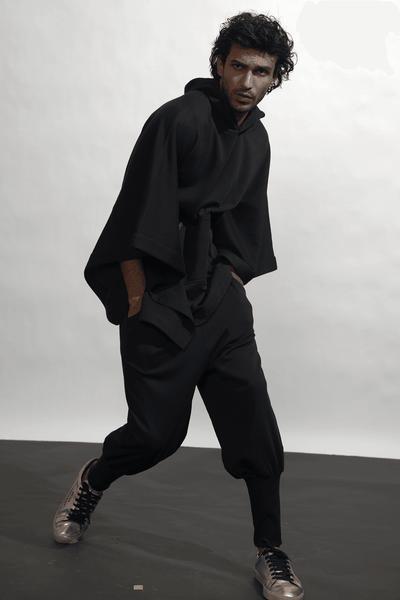 PONCHO HOODIE SET - dash and dot