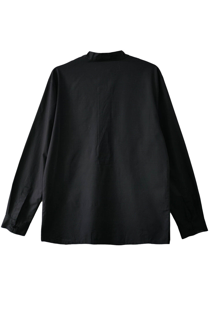 KNOTTED BUTTON POPOVER SHIRT - dash and dot dash and dot