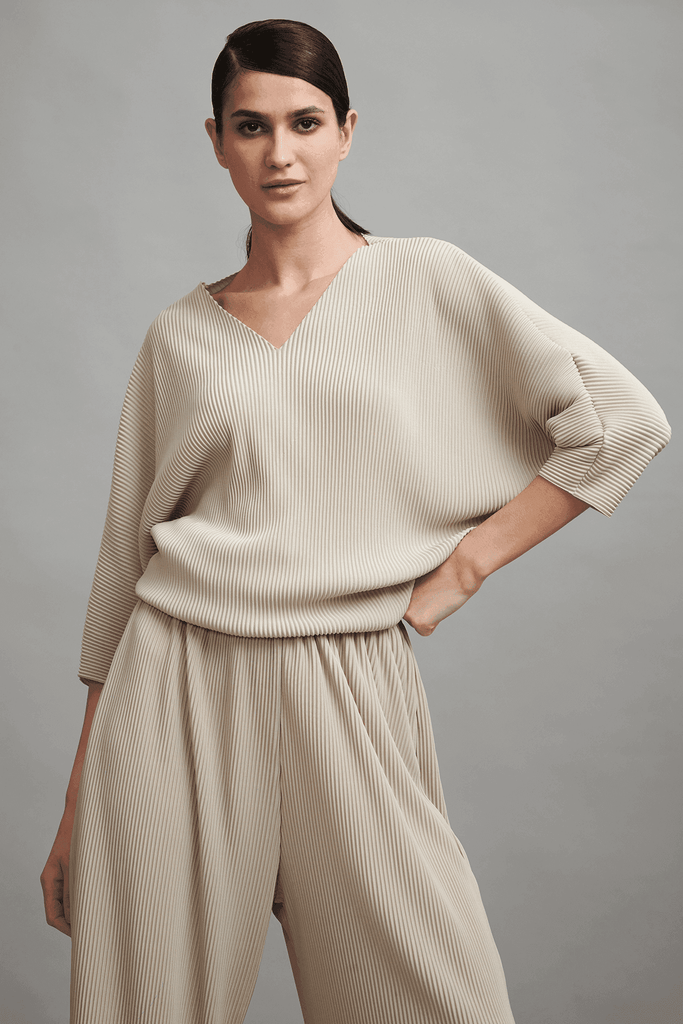 PLEAT DOLMAN SET - dash and dot dash and dot