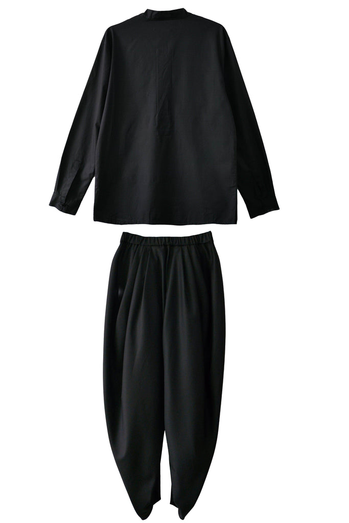 KNOT SHIRT AND COWL PANT SET - dash and dot dash and dot