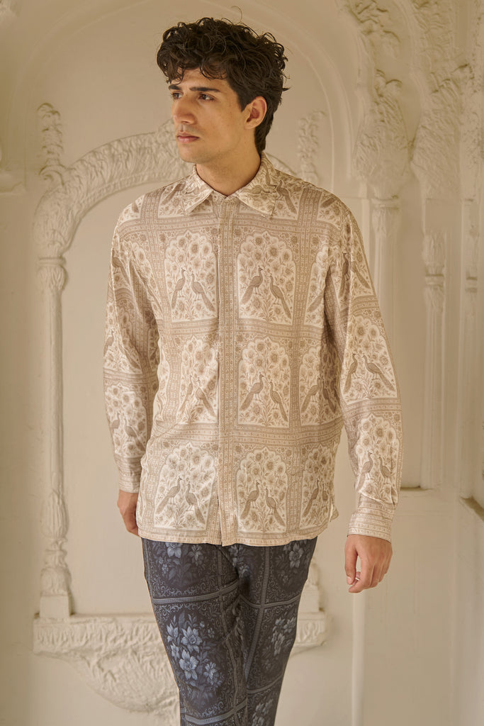MUGHAL PRINT SHIRT dash and dot
