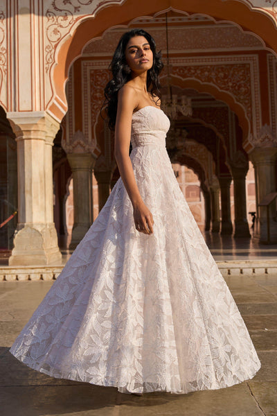 PEARL AND BEAD GOWN - dash and dot