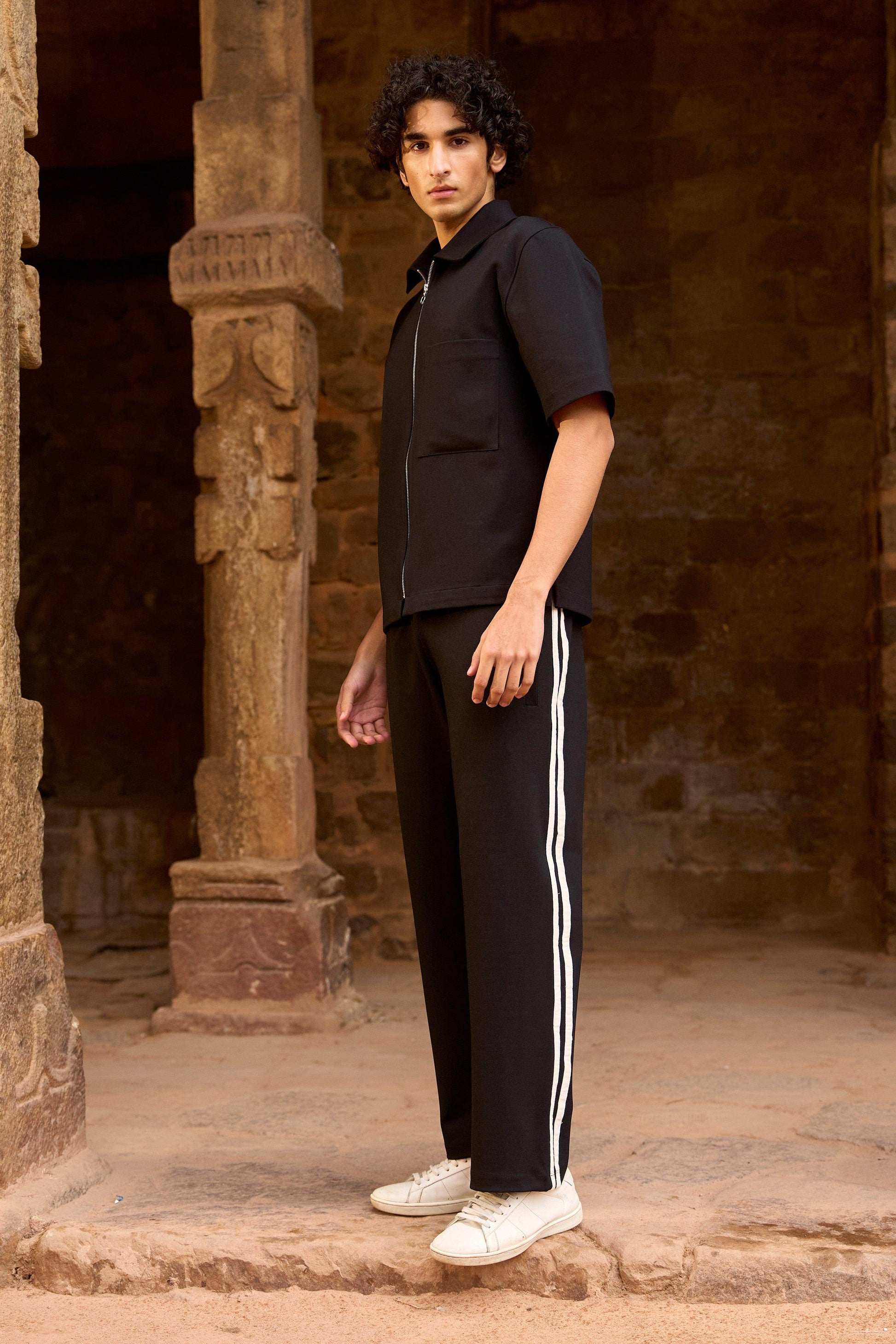 KNIT HALF SLEEVE SET - dash and dot