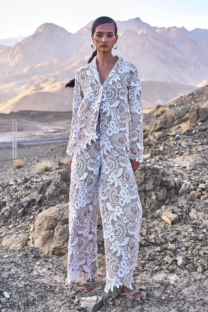 SCALLOPED LACE PANT - dash and dot dash and dot