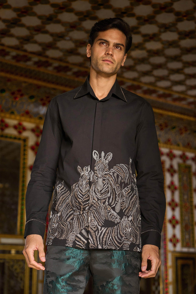 ZEBRA SHIRT - dash and dot dash and dot