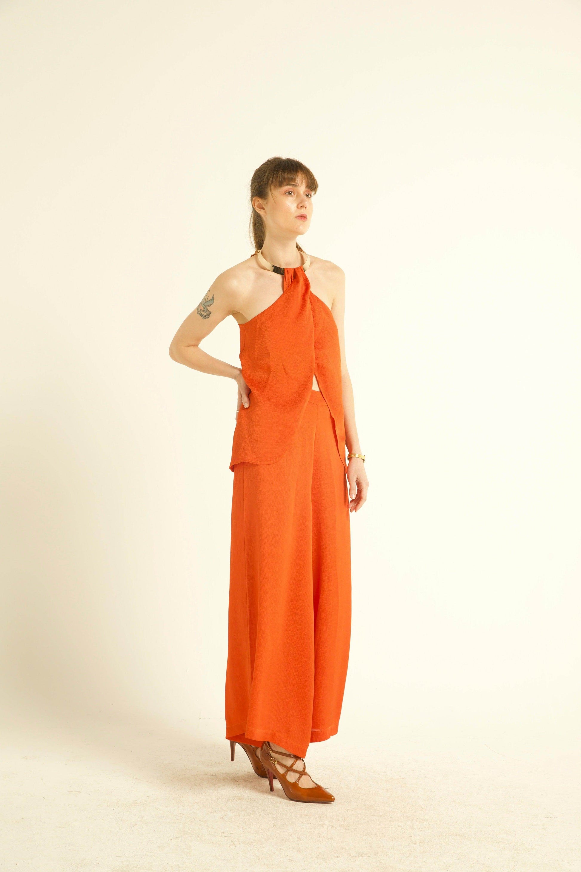 FRONT OVERLAP PANT - dash and dot