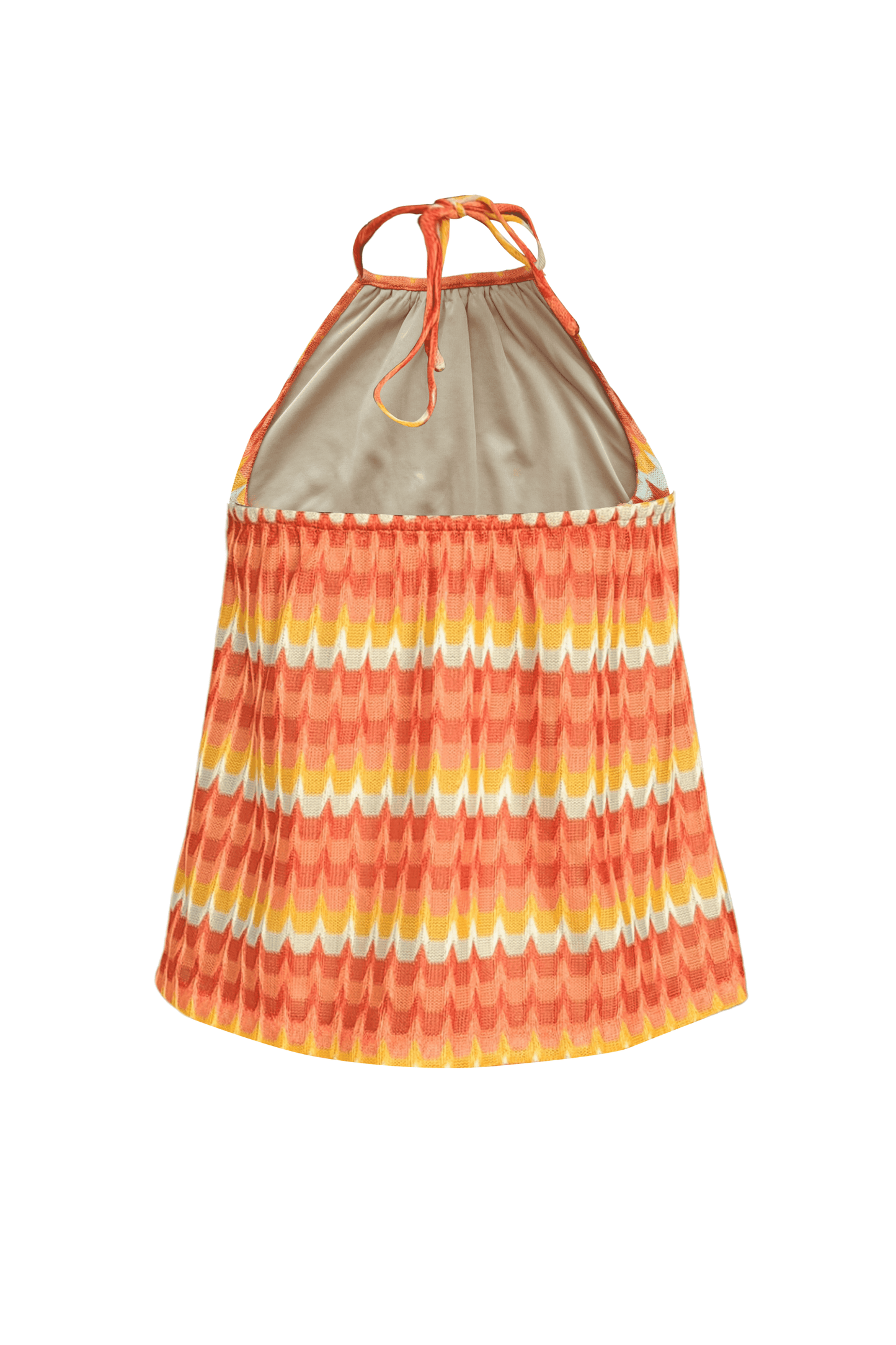 FLAME KNIT HALTER TOP - dash and dot