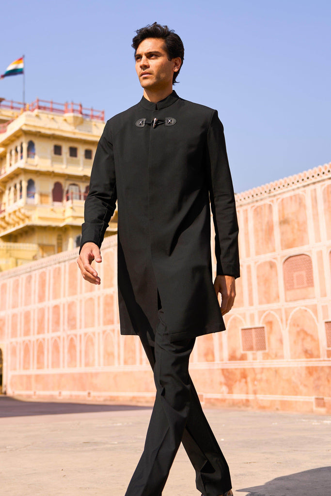 LONGLINE BLACK SET - dash and dot dash and dot