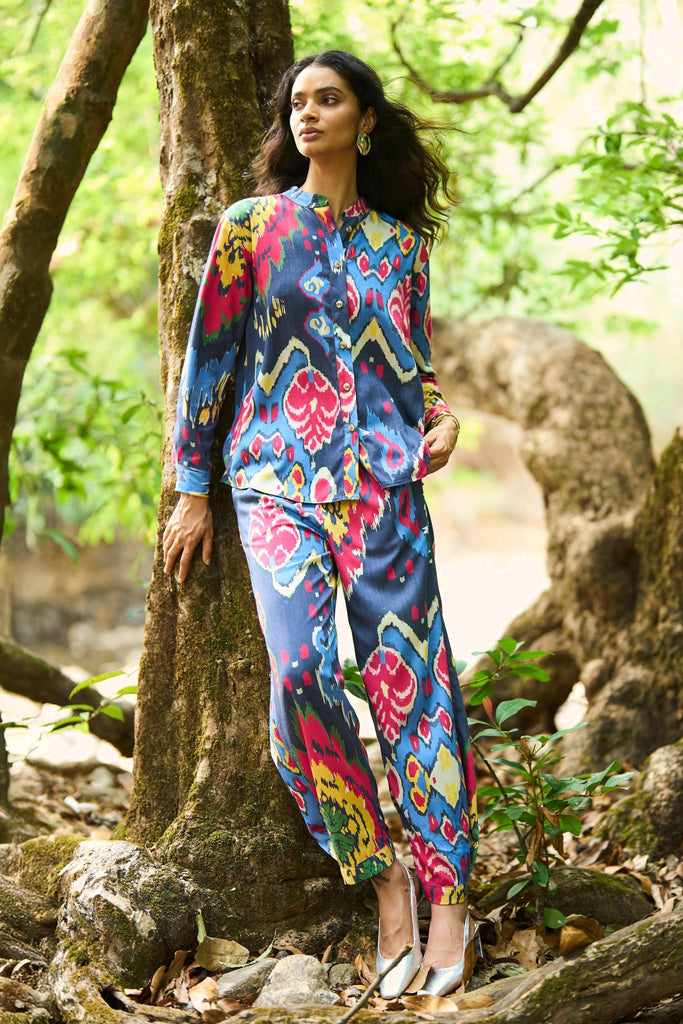 IKAT PRINT PANT - dash and dot dash and dot