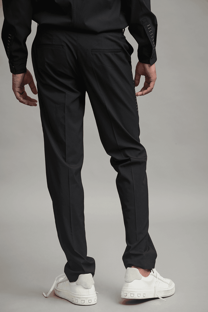 BLACK STAPLE CO-ORD SET - dash and dot dash and dot