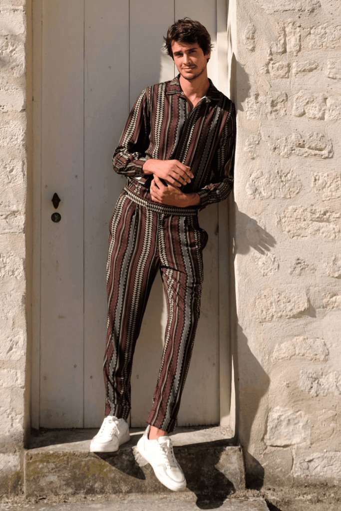 BATIK PRINT SET - dash and dot dash and dot