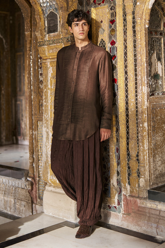 CRUSHED CRINKLED PANT dash and dot