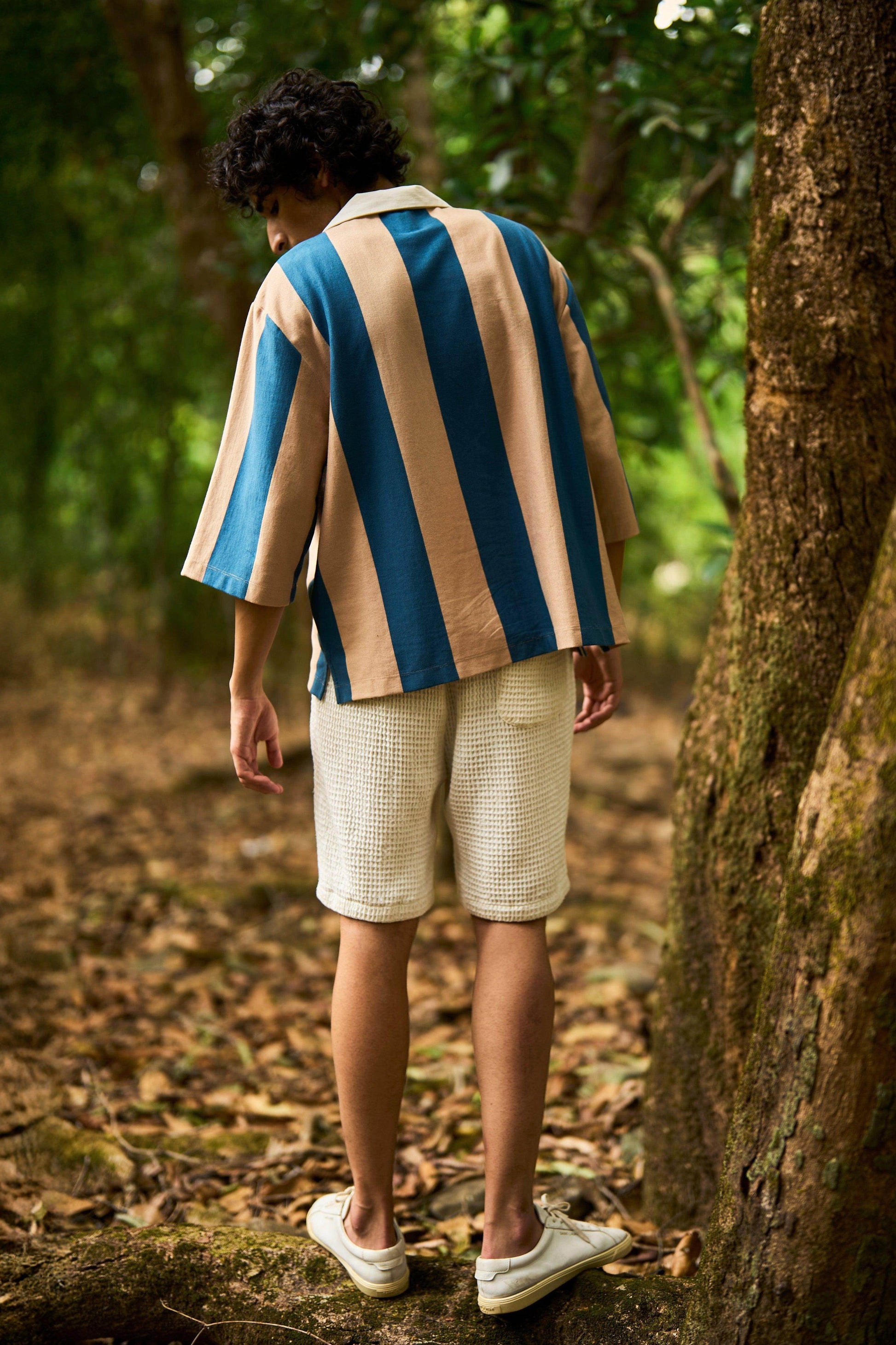 STRIPED RUGBY POLO - dash and dot