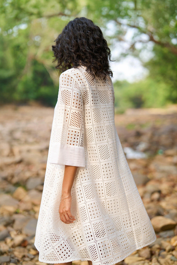 A-LINE LACE DRESS - dash and dot dash and dot