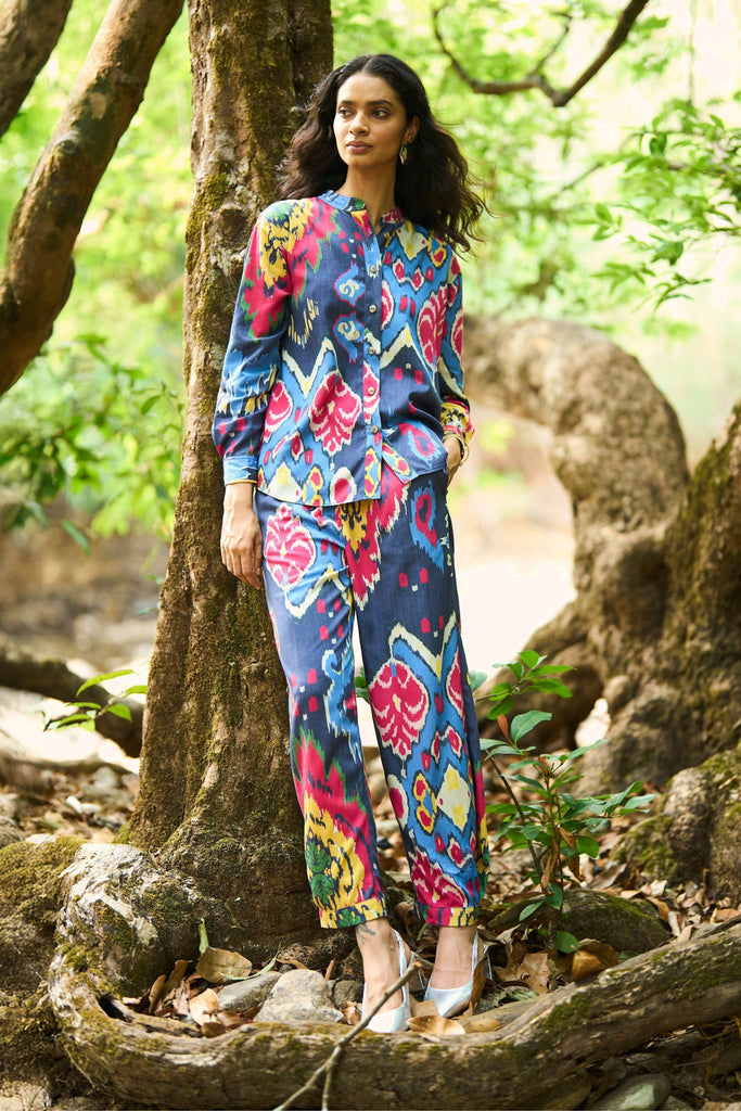 IKAT PRINT PANT - dash and dot dash and dot