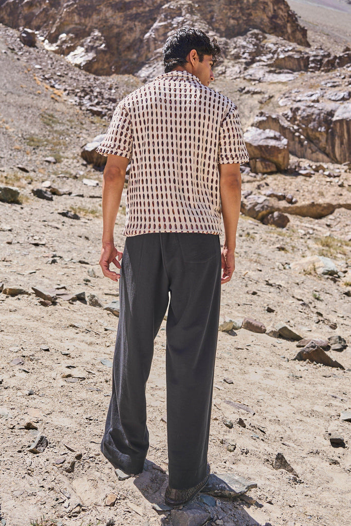 JACQUARD POLO - dash and dot dash and dot