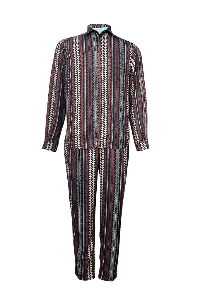 BATIK PRINT SET - dash and dot dash and dot