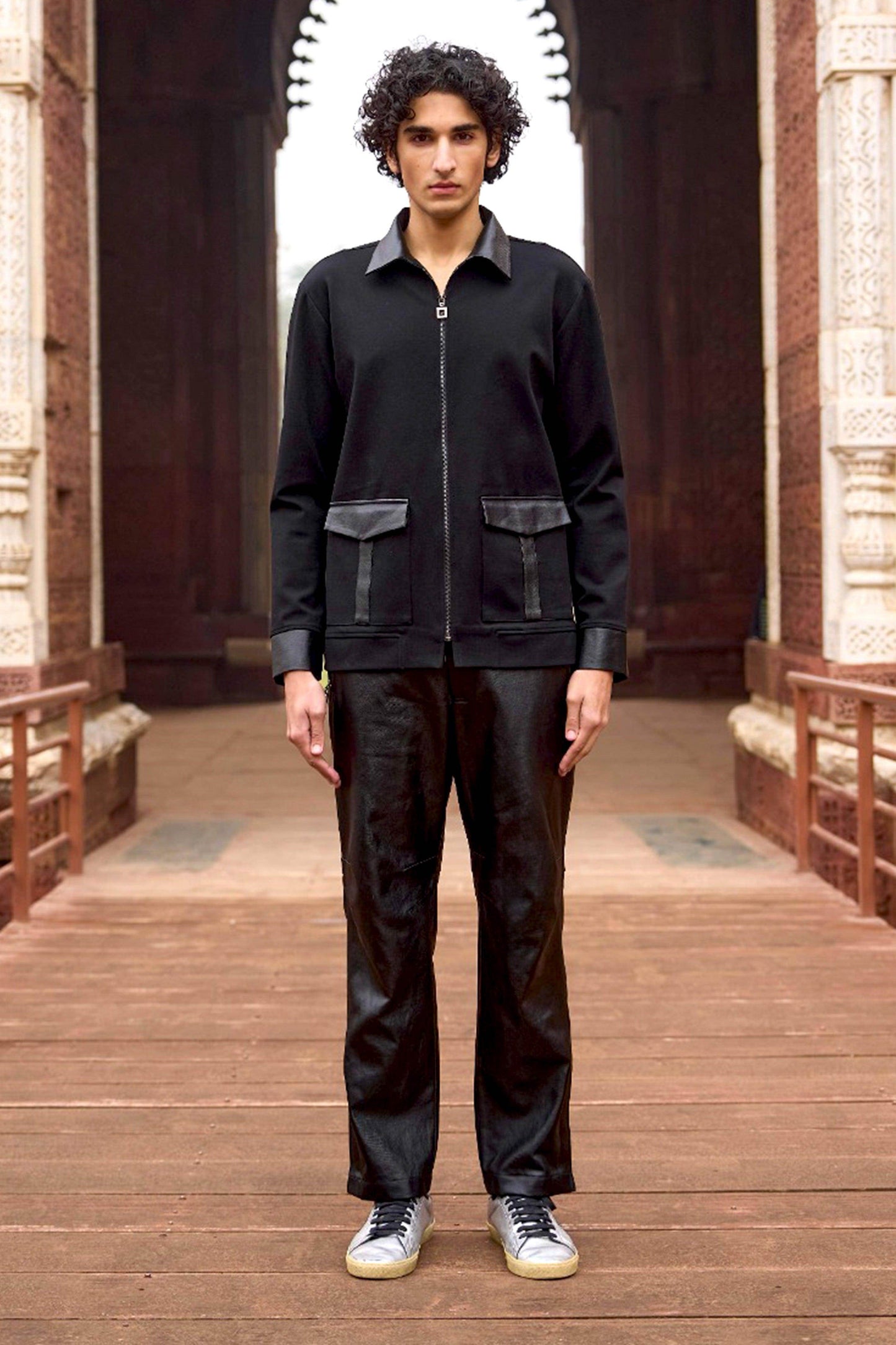 WAXED DENIM JEAN - dash and dot