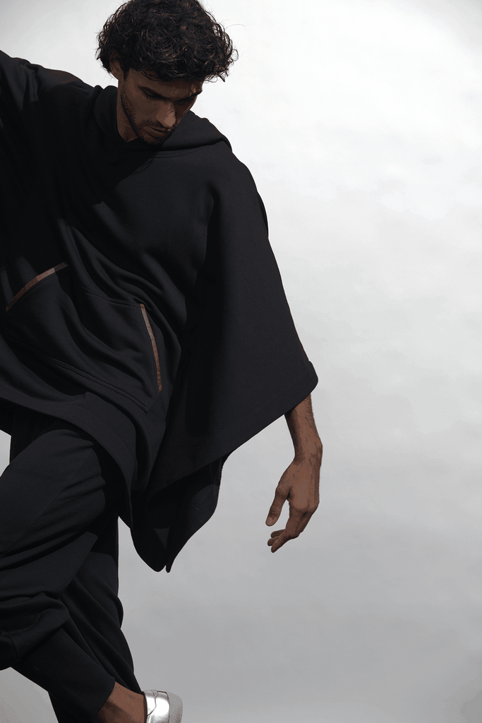 PONCHO HOODIE SET - dash and dot dash and dot