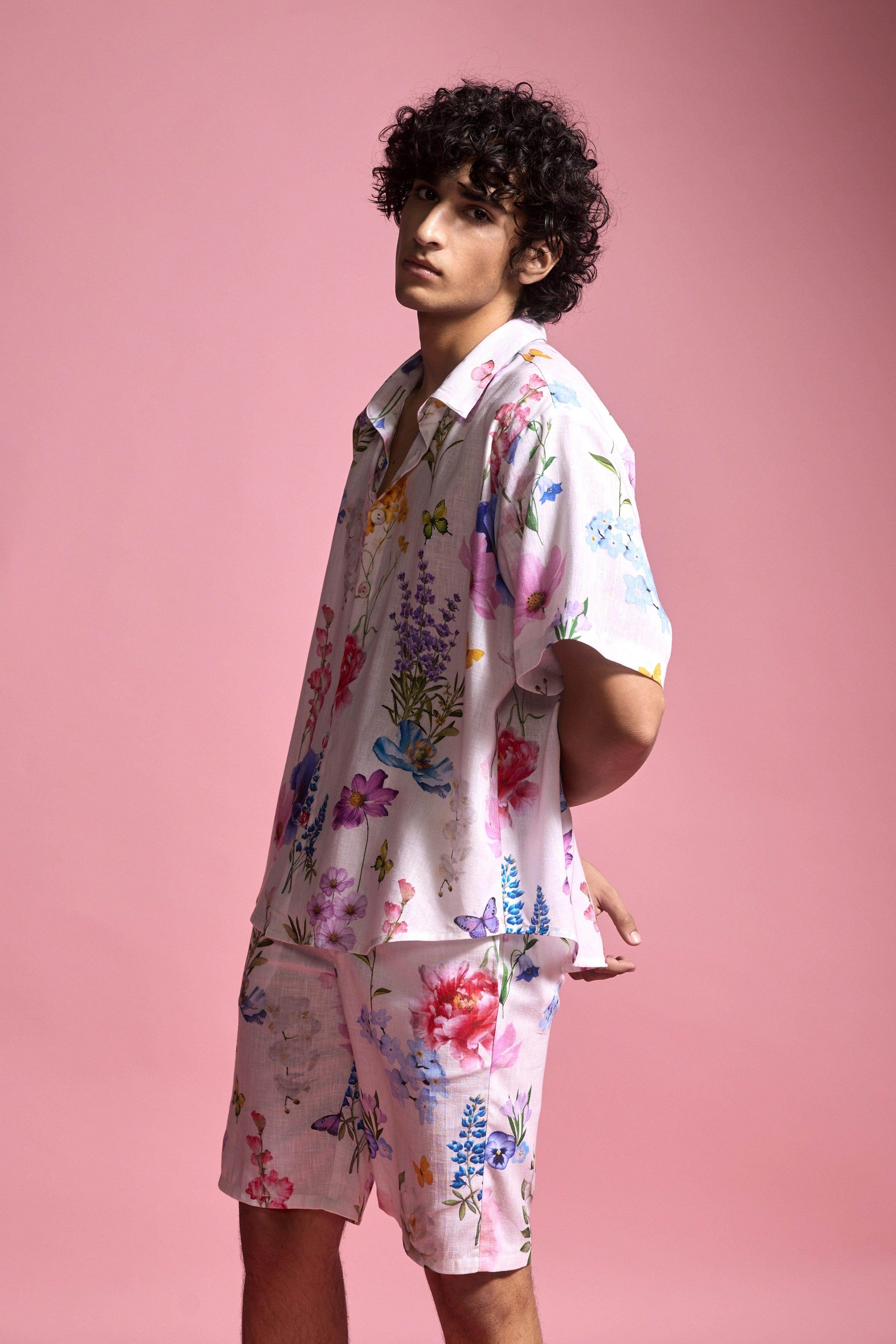 FLORAL SHORTS SET - dash and dot