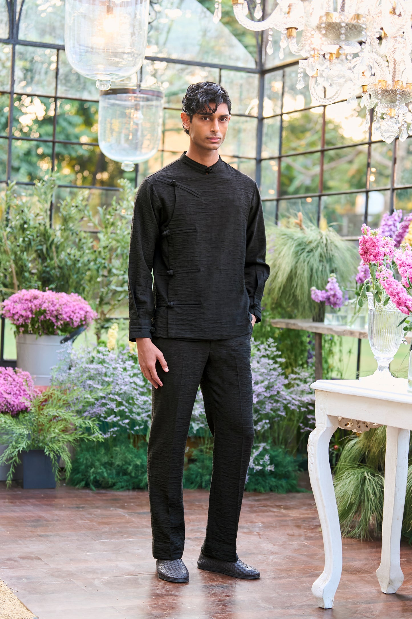 TEXTURED PANT