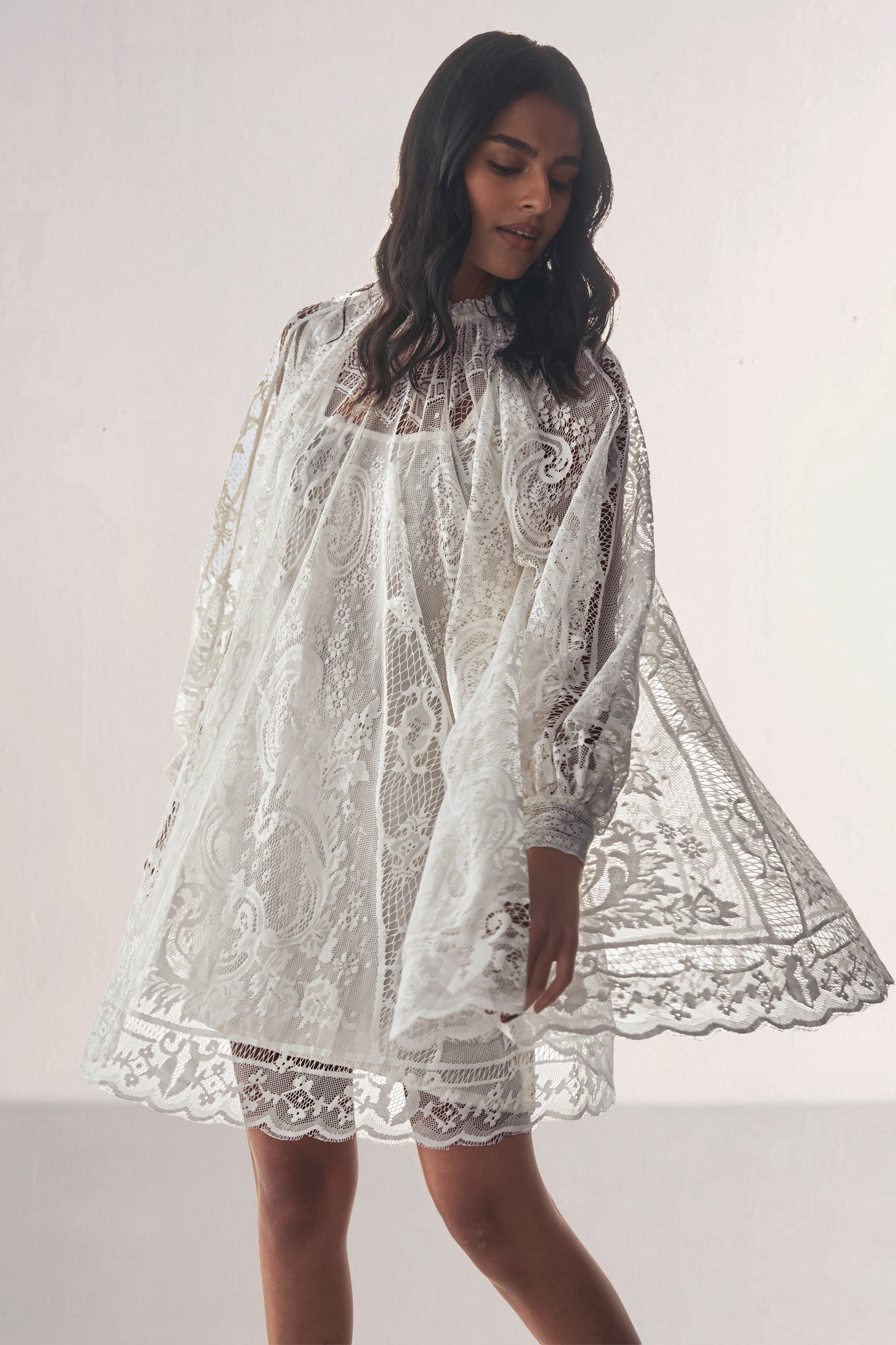 LACE A-LINE MINI
