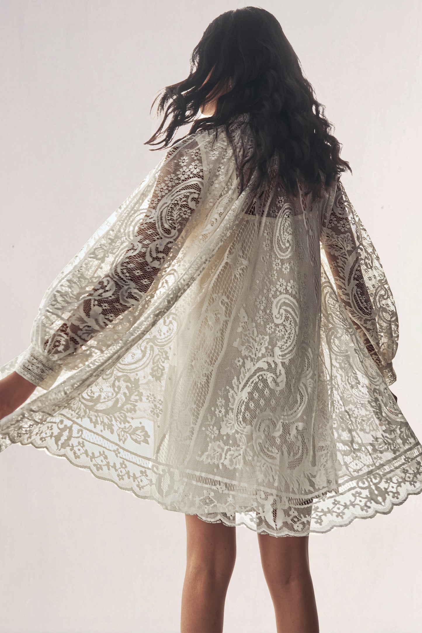 LACE A-LINE MINI
