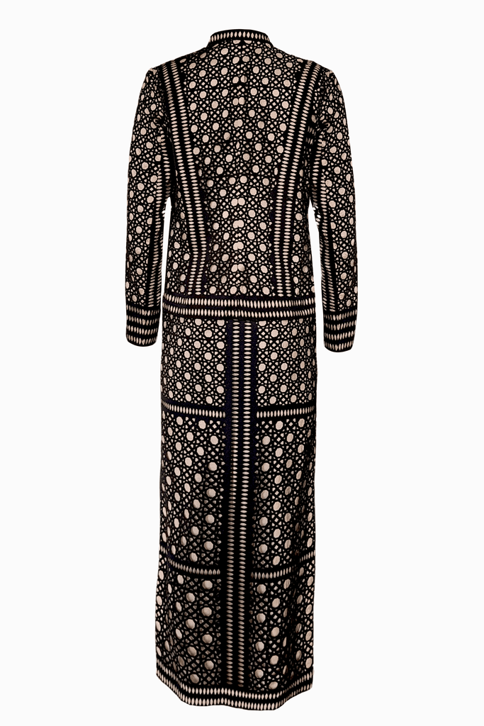 CANING CUTWORK JACKET - dash and dot dash and dot