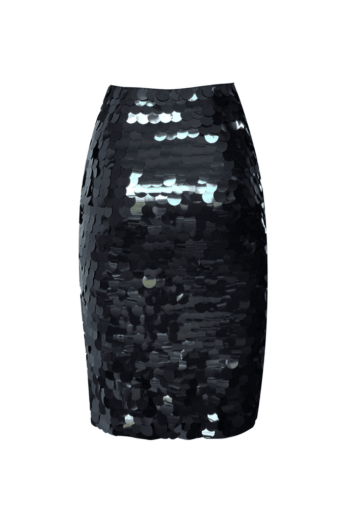 PAILLETTE MIDI SKIRT - dash and dot dash and dot
