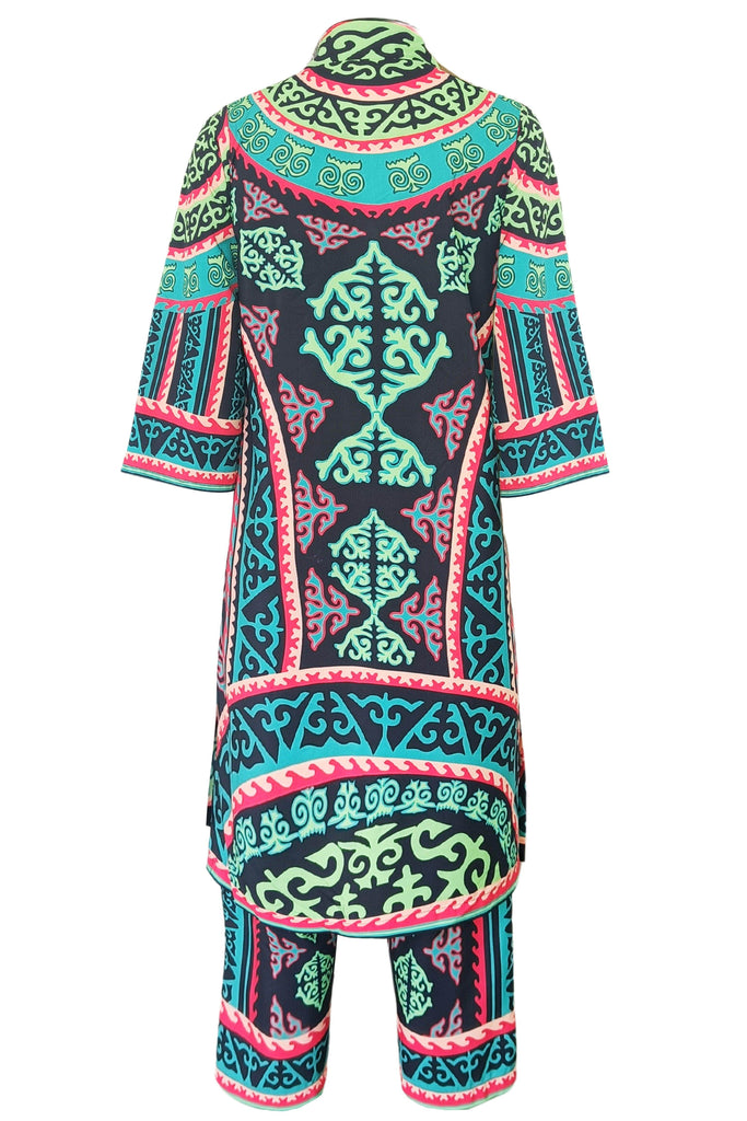 TRIBAL PRINTED SET - dash and dot dash and dot