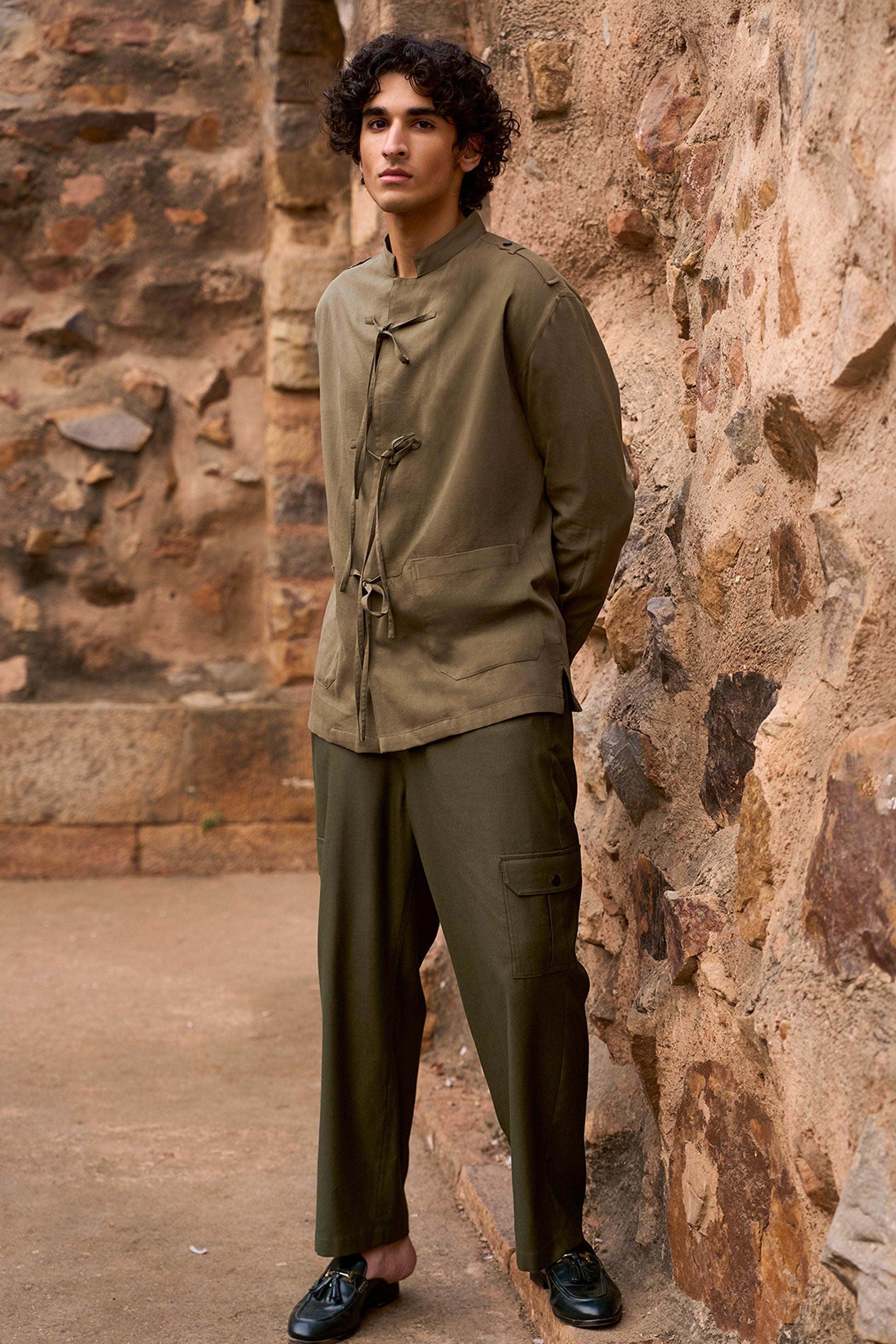 GREEN TONAL SET - dash and dot