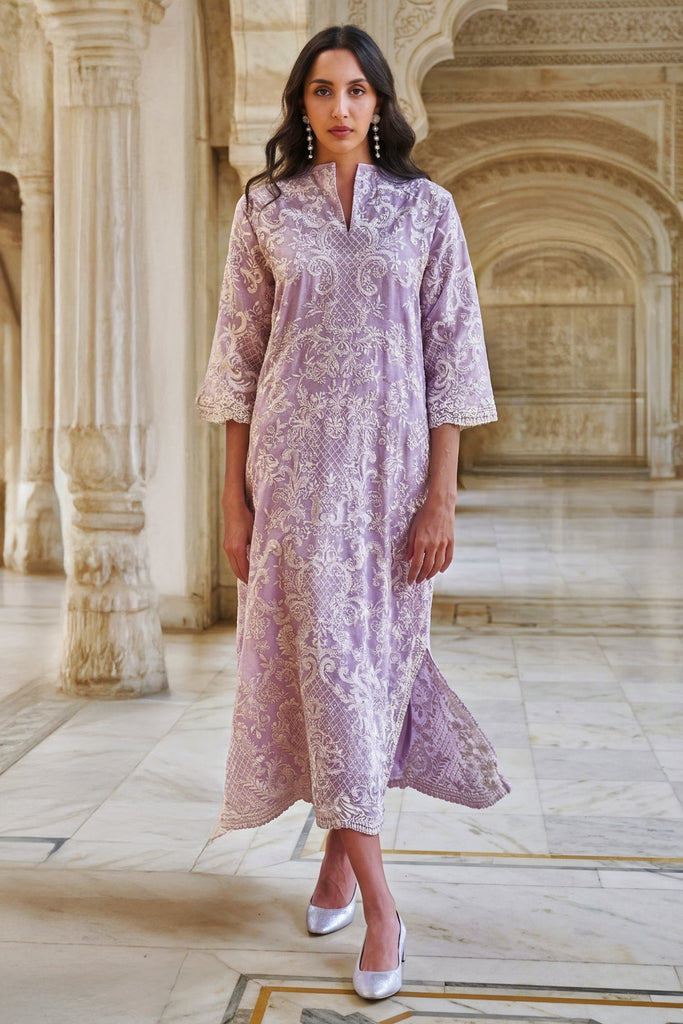 BAROQUE EMBROIDERED DRESS dash and dot