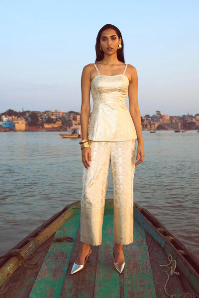 BROCADE CORSET SUIT - dash and dot