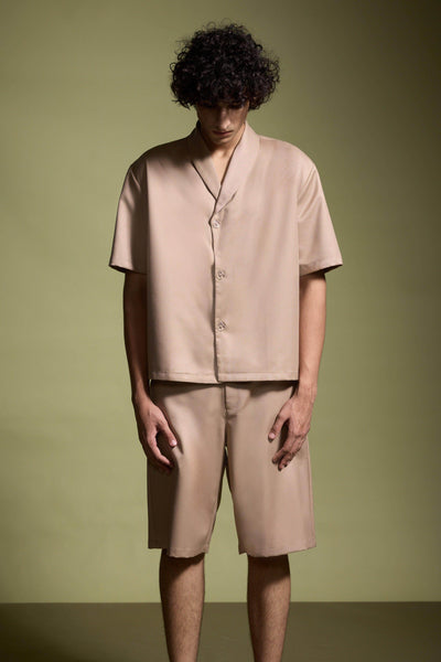 KHAKI SHORTS - dash and dot